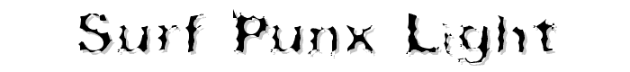 Surf Punx Light font